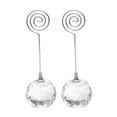 thumbnail image 1 of 1Pc Place Holder Crystal Base Picture Stand Note Clip Wedding Party Favor, 1 of 6