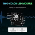 thumbnail image 3 of HW-479 3.3V 5V 5mm KY-011 PCB Módulos de sensor LED RGB de doble color Negro Tmvgtek Componentes de la computadora, 3 of 5