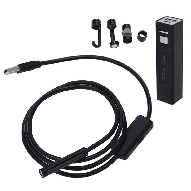 Cámara endoscópica inalámbrica, teléfono endoscópico inalámbrico WiFi Cámara endoscópica Wi Fi Cámara tipo serpiente a prueba de agua Diseño elevado