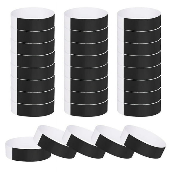 Arm Bands for Events,200Pcs Waterproof Wrist Bands Self-Adhesive Event Wristband for Events Clubs Concert A