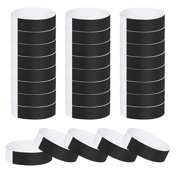 Bandas de Brazo para Eventos, 200 Piezas de Pulseras de Fiesta Impermeables Autoadhesivas para Eventos de Fiesta Clubes Concierto A