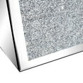 thumbnail image 4 of SHYFOY Handmade Glass Planter Box with Crushed Diamond Inlay – Elegant Succulent Flower Pot for Home Decor, Wedding Centerpiece, Crystal Geometric Terrarium (6x4 Inches, Clear), 4 of 4