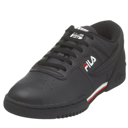Fila Men's Original Vintage Fitness Shoe,Black/White/Red,10.5 M