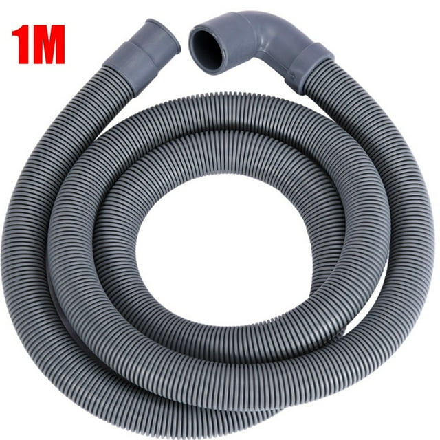 1/1.5/2M Flexible Wash Machine Dishwasher Drain Hose Outlet Water Pipe Extension