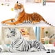 thumbnail image 1 of Almohada suave BuyWeekMX Tigre realista 30 cm Juguete de Regalo de cumpleaños, 1 of 5