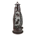 thumbnail image 2 of Old Fashioned Rustic Western Stars Electric Metal Lantern Lamp Or Shadow Caster, 2 of 8