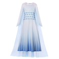 thumbnail image 1 of Disney Frozen 2 vestido de princesa para niñas Snow Queen Elsa Anna Halloween Cosplay disfraz carnaval cumpleaños fiesta niños ropa Set7-8T (etiqueta 140) Gao Jinjia LED, 1 of 2