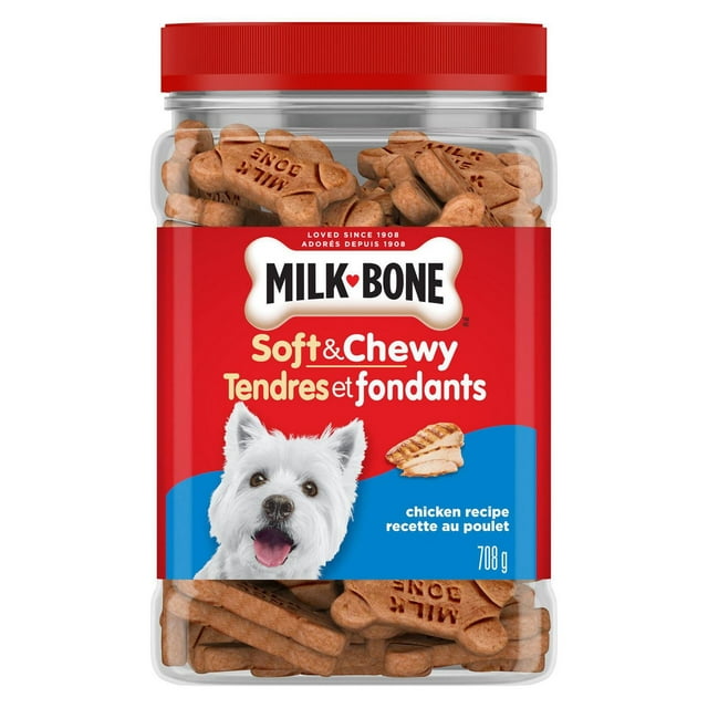 Milk-Bone Soft & Chewy Dog Treats, Chicken Recipe