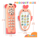 thumbnail image 5 of Telefono Didactico Belug Bebe Juguete ROSA CLARO, 5 of 5