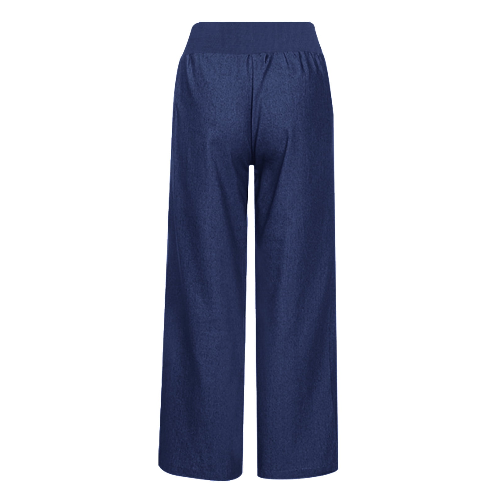 Leesechin Women's Elastic Waist Jeans Stretch Pull On Pants - image 4