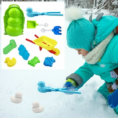 

Winter Savings Clearance! SuoKom 10Pcs Snow Snowball Maker Clip Maker Animal Shaped Castle Snow Sand Template Tool Winter Snow Toys Kit Gifts on Clearance