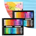 thumbnail image 2 of Soft Oil Pastels Set Drawing Art Kit for teen Artists Beginners scholars Vibrant Colors Blendable Non-Toxic office Art Supplies for Painting Drawing Crafts, 1X Oil Pastel Set, 2 of 9