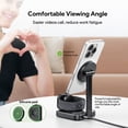 thumbnail image 5 of Esoulk 2-In-1 15W Compact Portable Foldable Magnetic Wireless Charger For iPhone and Apple Watch, 5 of 10