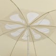 thumbnail image 3 of vidaXL Parasol de Plage Jaune Sable 300 cm, 3 of 5