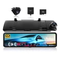 thumbnail image 1 of Cámara con espejo retrovisor REDTIGER T700 11" 4K UHD con GPS de 32 GB, 1 of 8