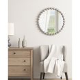 thumbnail image 3 of Gracie Mills Carolina Metal Beaded Round Wall Mirror - GRACE-8754, 3 of 3