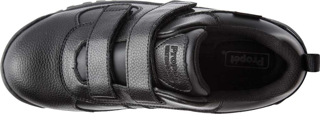 Men's Propet Cliff Walker Low Strap Walking Shoe Black Full Grain Leather 16 D - image 4 of 6