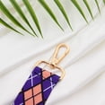 thumbnail image 2 of SURJDE Wide Purse Strap Adjustable Replacement Shoulder Crossbody Strap Handbag Strap, Blue Pink Grid, Standard, 2 of 6