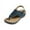 Blue, variant on TKYCMSUAKI Orthopedic Wedge Sandals for Women Dressy Summer Comfortable Walking Sandals Arch Support Orthotic Slides Open Toe Orthotic Flip Flops Slip on Sandals Casual Thong Sandals