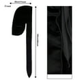 thumbnail image 3 of Power Waves Durag, Long Tail Satin Elastic Hat Velvet Hip Hop Durag, Premium Satin Deluxe Durags for Men, Breathable Premium Fabric, One Size Fits All, Durable & Versatile For All Hair Types, 3 of 4