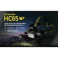 thumbnail image 5 of Nitecore HC65 V2 Headlamp -1750 Lumens w/ NL1835HP Battery  and Eco- Sensa USB-C Cable Included, 5 of 13