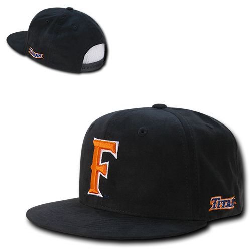 Cal State Fullerton Titans University CSUF Faux Suede Snapback Baseball Cap Hat