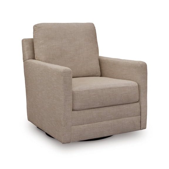 Signature Design by Ashley Freybourne Next-Gen Nuvella Brown Swivel Chair