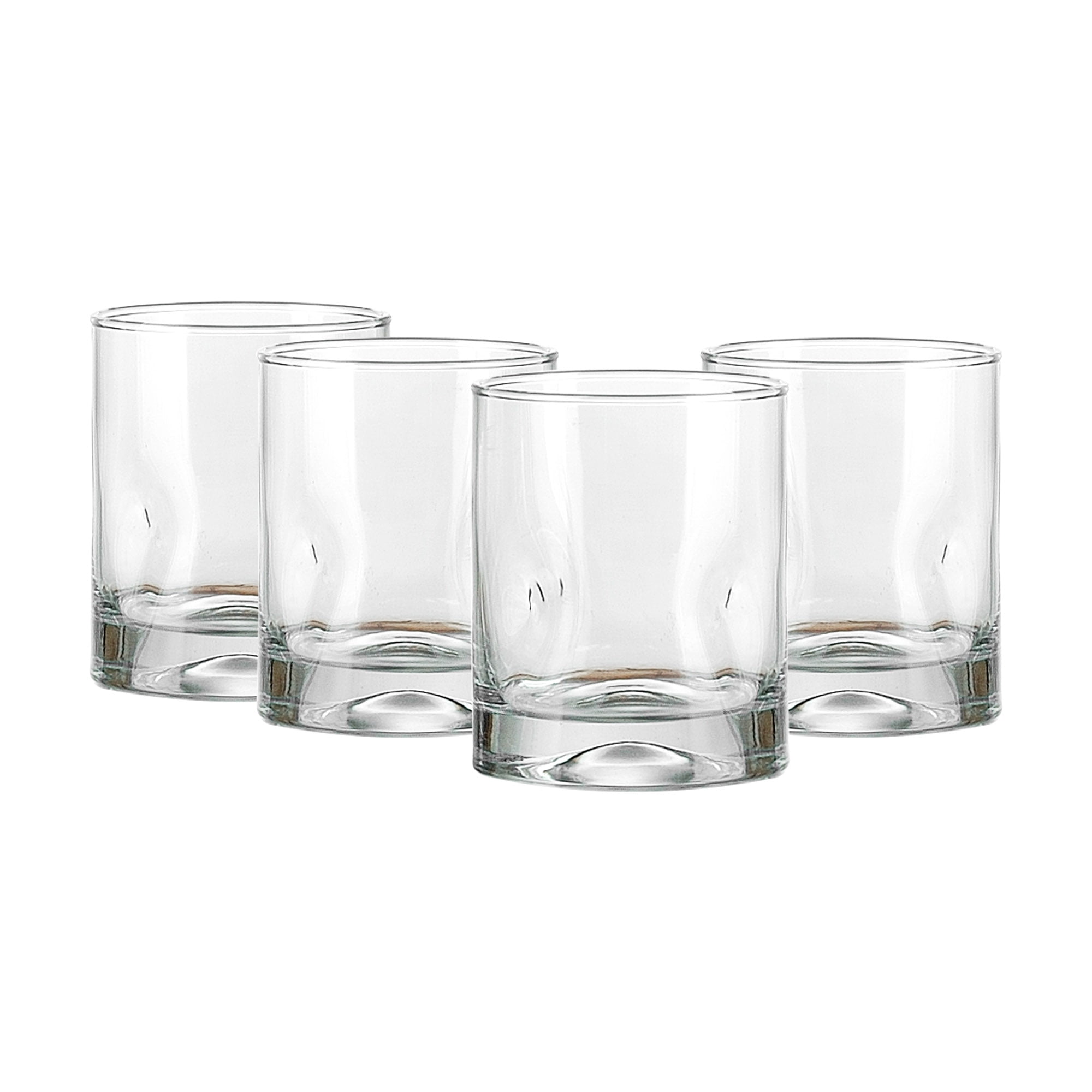 (6 pack) Better Homes & Gardens Lyra Glass Drinkware Set, 12.5 oz, 4-Piece