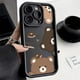 thumbnail image 5 of Funda de teléfono con dibujo de oso para iPhone, carcasa suave de silicona de caramelo para modelos 12, 11, 13, 14, 15 Pro Max, XR, XS, X, 7, 8, 15 Plus, SE SE3, 5 of 5