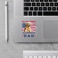 thumbnail image 2 of My Favorite Golden Retriever Calls Me Dad. Happy Father's Day Cutout Transfer Sticker Goldens Dog Lover Gifts Idea Transparent Decal Art Decor - 00005, 2 of 5