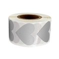 thumbnail image 1 of Scratch Off Label Roll for Decoration 1 Roll Love Shaped Sticker, 1 of 3