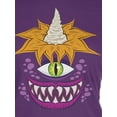 thumbnail image 4 of Old Glory Juniors Halloween Flying Purple People Eater Short Sleeve Graphic T Shirt, 4 of 6