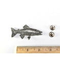 thumbnail image 2 of Cutthroat Trout Pin, F014PR, Pewter, 3”, Very Large, Fish Lapel Pin, Hat, Pins, Brooch, Brooches, Jewelry, Gift, 100% Handmade in the USA, 200 Fish Designs Available, 2 of 7