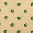 thumbnail image 2 of 18" x 18" Simply Daisy Peppers Pattern Polyester Indoor/Outdoor Pillow, Corn Stalk Qty 1, 2 of 3