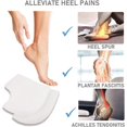 thumbnail image 4 of Talonera de silicona, talonera de gel, adecuada para fascitis plantar, ampollas, pies partidos, 4 of 7