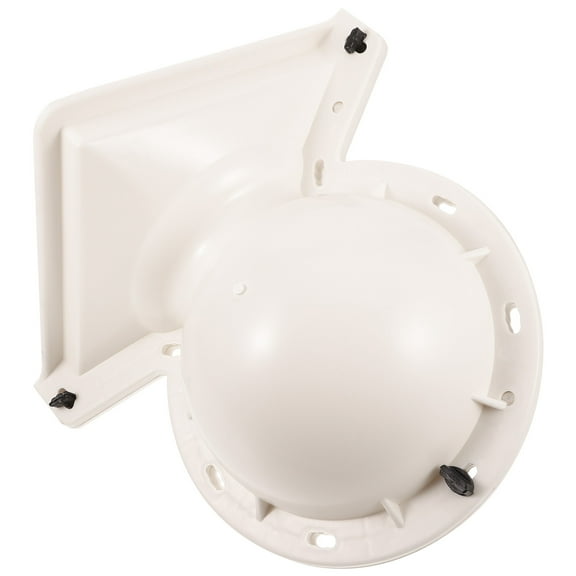 Pawsdot DIY Concrete Ball Mold in White Plastic for Balcony and Garden Decor