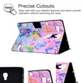 thumbnail image 4 of Allytech Galaxy Tab A 10.5 Inch Case SM-T590/T595/T597, Slim Folio Mulit Angle Stand Smart Cover Auto Sleep Wake Protective Pencil Holder Wallet Case for Samsung Galaxy Tab A 10.5", Unicorns, 4 of 7