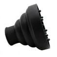 thumbnail image 1 of Foldable Curly Wavy Hair Diffuser for Blow Dryer Portable Travel Salon(Black), 1 of 3