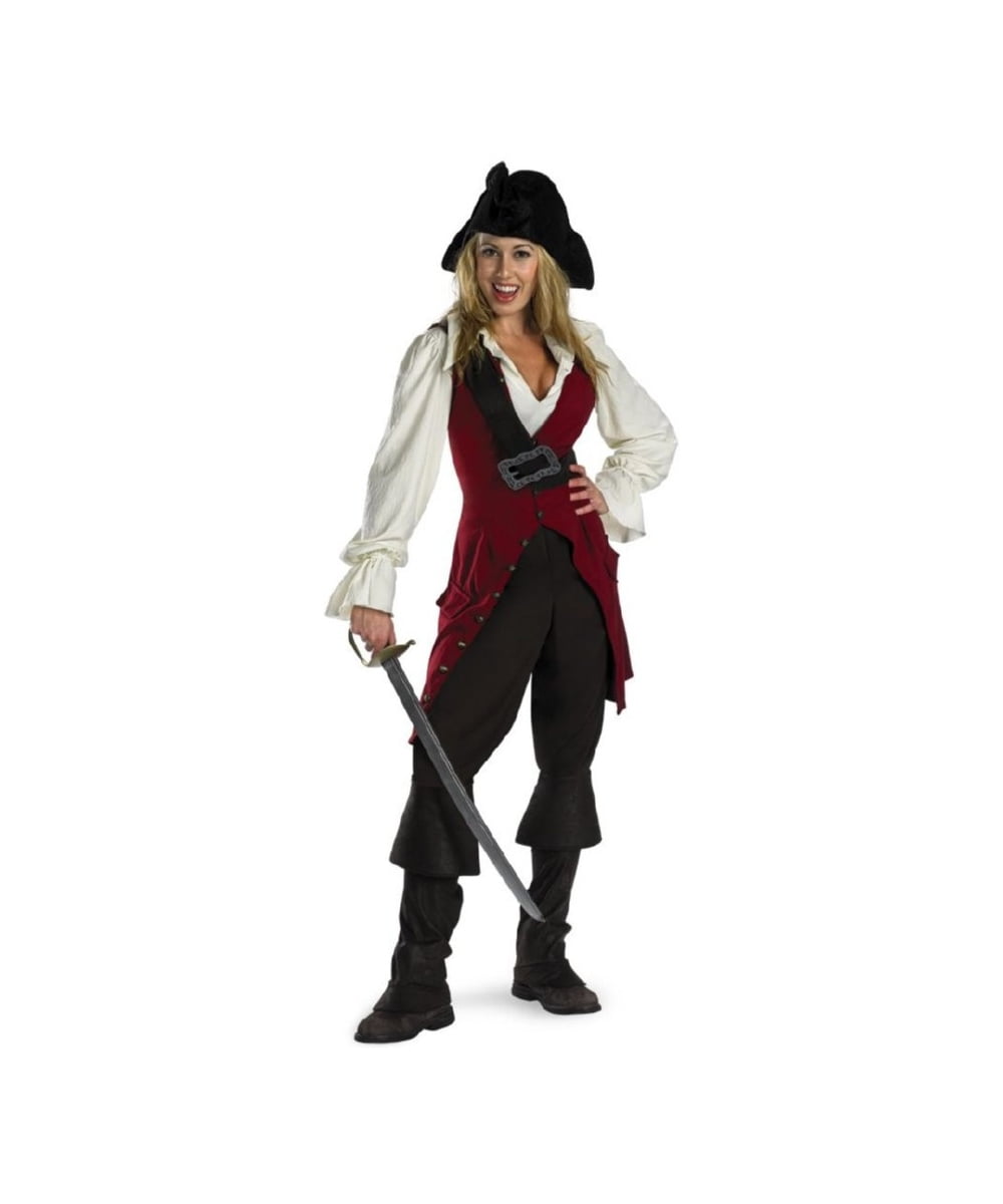 Elizabeth Pirate Teen/ Women Disney Costume deluxe - Walmart.com