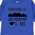 thumbnail image 4 of Inktastic Las Vegas Nevada Someone Loves Me Skyline Boys or Girls Long Sleeve Toddler T-Shirt, 4 of 5