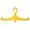 Yellow, variant on CEORPER Scubas Diving Wetsuit Hanger with Din Threads Vest Hanger for Diving Gears