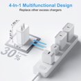 thumbnail image 3 of Bloque de carga USB C, cubo de carga PD+QC de doble puerto de 40 W, 3 of 6