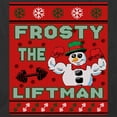 thumbnail image 2 of Frosty The Liftman T-Shirt | White Tee Gift, 2 of 5