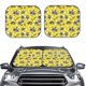 thumbnail image 2 of Balery Honeybee Parasol para parabrisas de coche de 2 piezas | Parasol plegable para parabrisas delantero de coche para la mayoría de sedanes-Small, 2 of 6