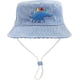 thumbnail image 1 of Yjmei - Gorro para el sol para niños (52 cm), gorro de playa para bebé, sombrero de pescador para niño y niña, sombrero de pescador de ala ancha de algodón, sombreros de pescador de verano, 1 of 5