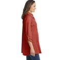 thumbnail image 3 of Woman Within Plus Size Button-Front Embroidered Tunic, 3 of 6