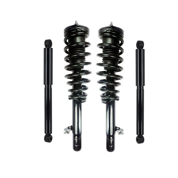 Set 4 Front Quick Complete Strut-Coil Spring-Rear Shock For 2009-2013 Mazda 6 S