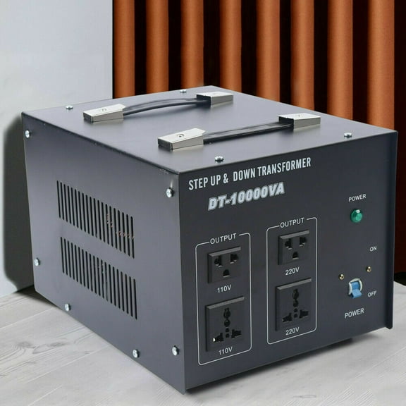 8000W Converter Transformer Step Up/Down Heavy Duty 110V  220V Voltage Stable ST-10000 110V to 220V Step Up/Down Transformer Voltage Converter 8000W
