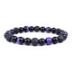 thumbnail image 1 of Pulseras de cuentas de ojo de tigre para hombres y mujeres, obsidiana negra Natural, hematita, protección de la salud magnética, joyería del alma, 1 of 4