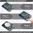 thumbnail image 3 of High Precision Digital Kitchen Scale Tempered Glass Food Scale Multifunction Scale Small Kitchen Appliances Snowman with A Christmas Hat, 3 of 7